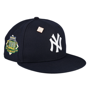 New York Yankees 100th Anniversary Patch 59Fifty Fitted Hat