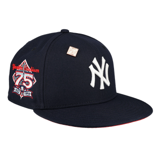 New York Yankees 75th Anniversary Patch 59Fifty Fitted Hat