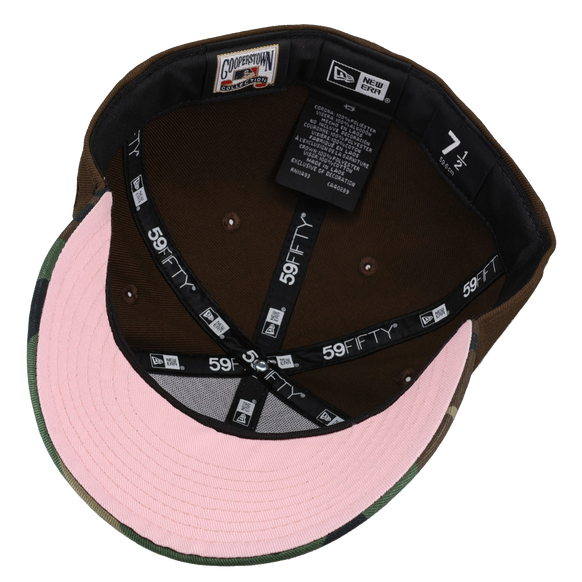 New York Yankees 1998 World Series Walnut Camo 59Fifty Fitted Hat