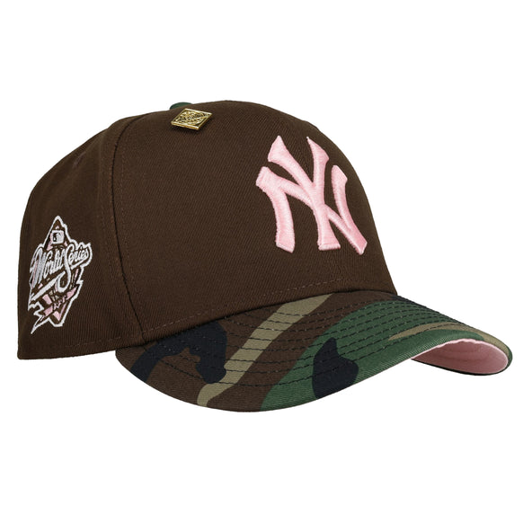 New York Yankees 1998 World Series Walnut Camo 59Fifty Fitted Hat