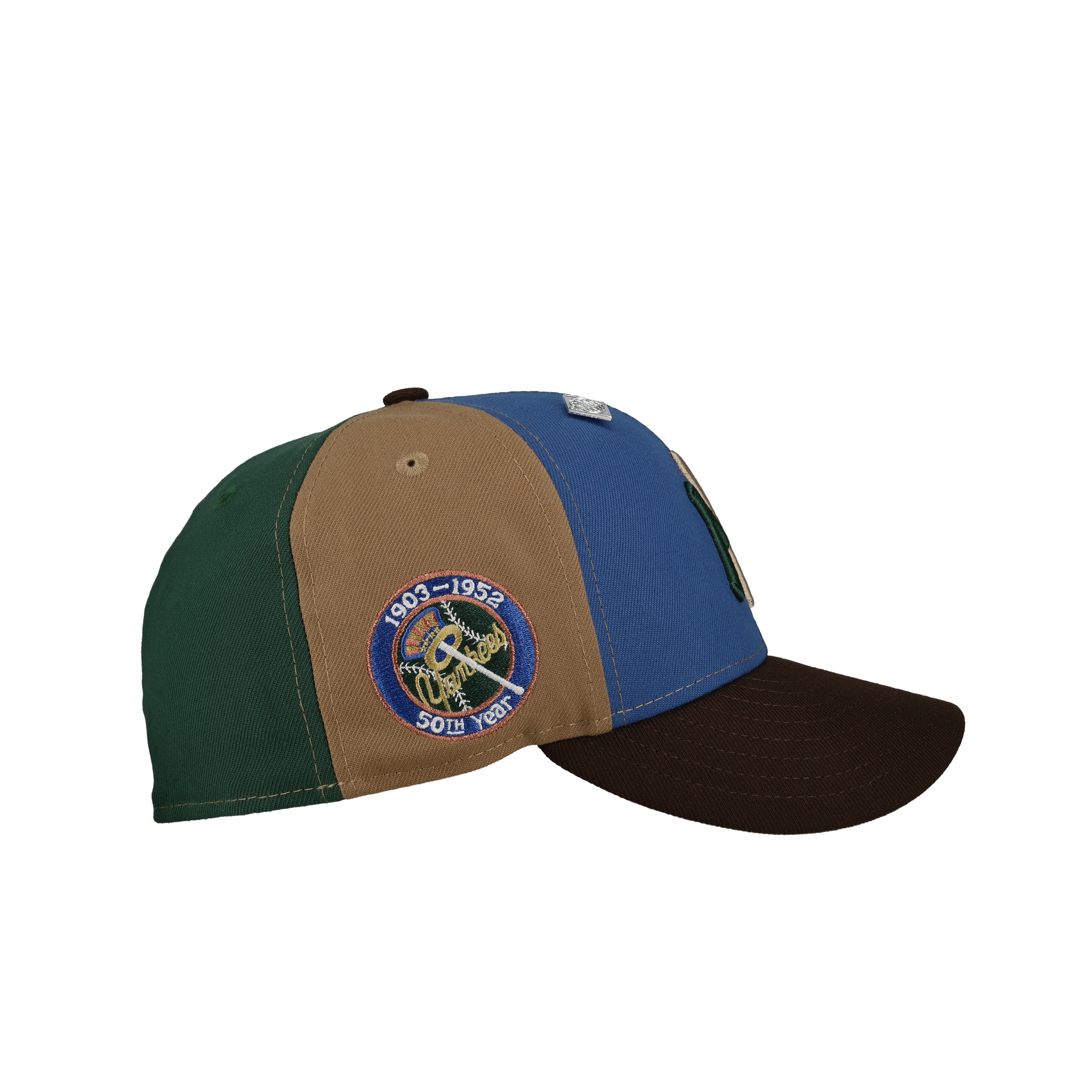 New York Yankees 50th Year Split Panel 59Fifty Fitted Hat