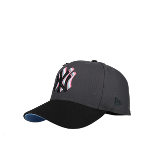 New York Yankees 1949 World Series Graphite Miami Nights 59Fifty Fitted Hat