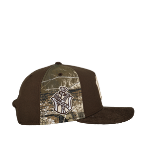 New York Yankees 1951 World Series Walnut Real Tree 9Fifty A Frame Snapback Hat