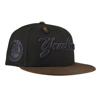 New York Yankees Walnut Blackout Collection 1962 World Series 59Fifty Fitted Hat