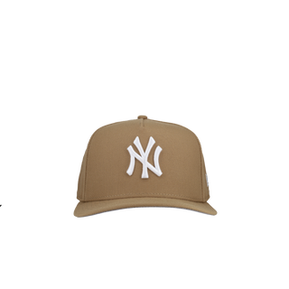 New York Yankees Tan Basics 9Fifty A Frame Snapback Hat