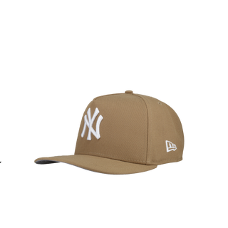 New York Yankees Tan Basics 9Fifty A Frame Snapback Hat