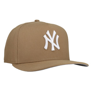 New York Yankees Tan Basics 9Fifty A Frame Snapback Hat