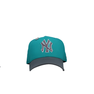 New York Yankees Teal/Graphite 59Fifty Fitted Hat
