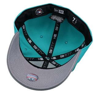 New York Yankees Teal/Graphite 59Fifty Fitted Hat