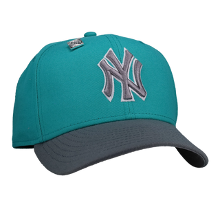 New York Yankees Teal/Graphite 59Fifty Fitted Hat