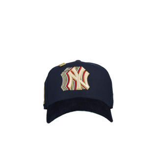 New York Yankees 1977 All Star Game Navy Trippy Logo 59Fifty Fitted Hat