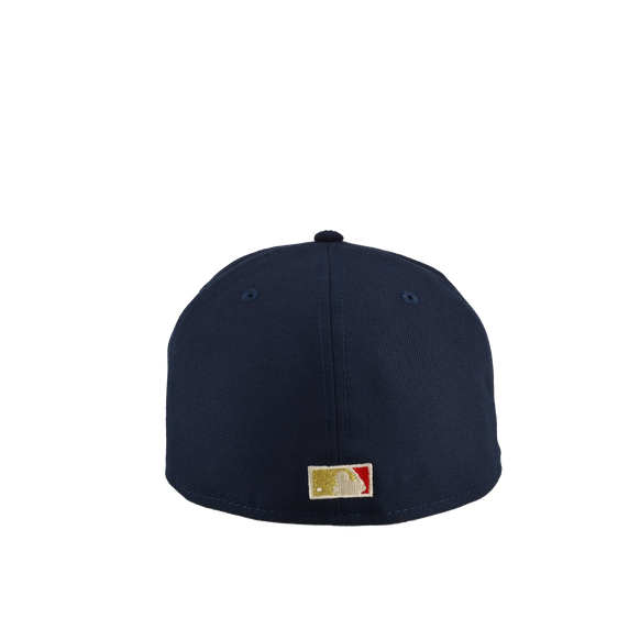 New York Yankees 1977 All Star Game Navy Trippy Logo 59Fifty Fitted Hat