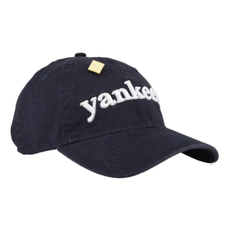 New York Yankees New Era 9Twenty Adjustable Women's Hat (Navy Script)