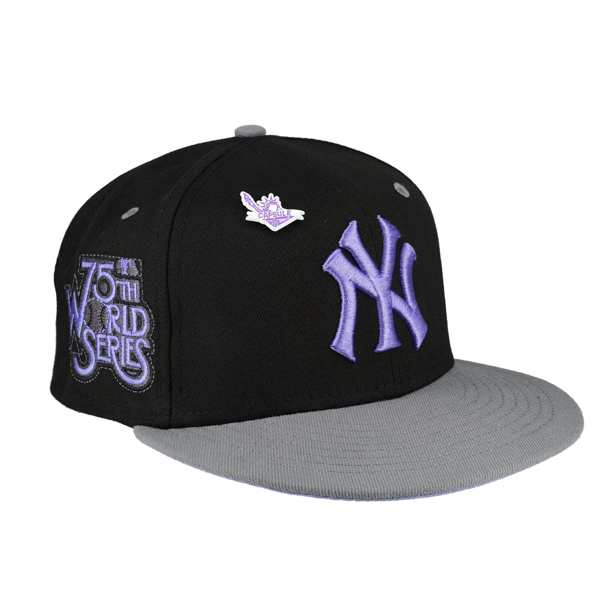 New York Yankees Liberty Collection 75th World Series Patch 59Fifty Fitted Hat