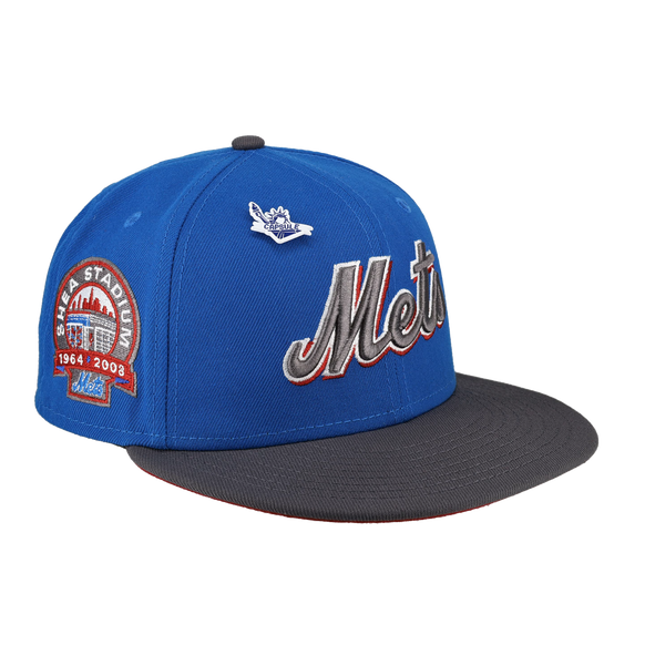 New York Mets Liberty Collection Shea Stadium Patch 59Fifty Fitted Hat