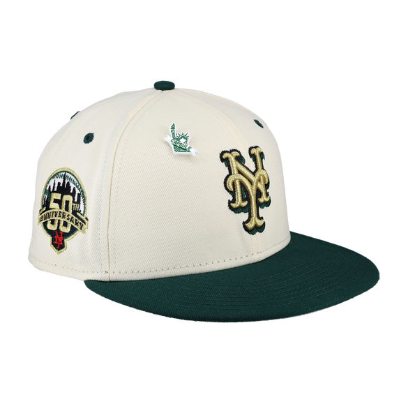New York Mets Liberty Collection 50th Anniversary Patch 59Fifty Fitted Hat