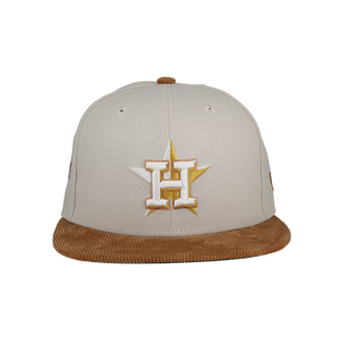Houston Astros 2017 World Series Corduroy Visor New Era 59Fifty Fitted Hat