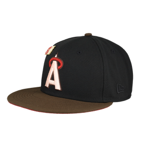 California Angels Nitro Black 1989 All Star Game Fitted Hat