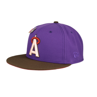 California Angels Nitro Purple 1989 All Star Game Fitted Hat