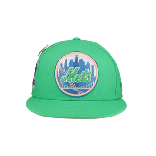 New York Mets Capsule Apple Shea Stadium Fitted Hat