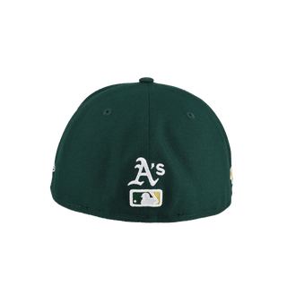 Oakland Athletics Side Patch Bloom 1989 World Series Patch Fitted Hat