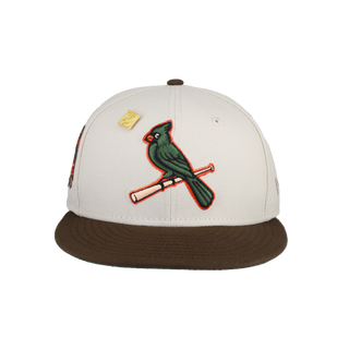 St. Louis Cardinals Bird Collection Busch Stadium Final Season Fitted Hat