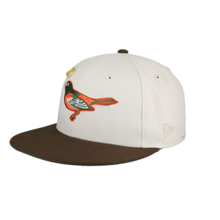 Baltimore Orioles Bird Collection 60th Season Fitted Hat