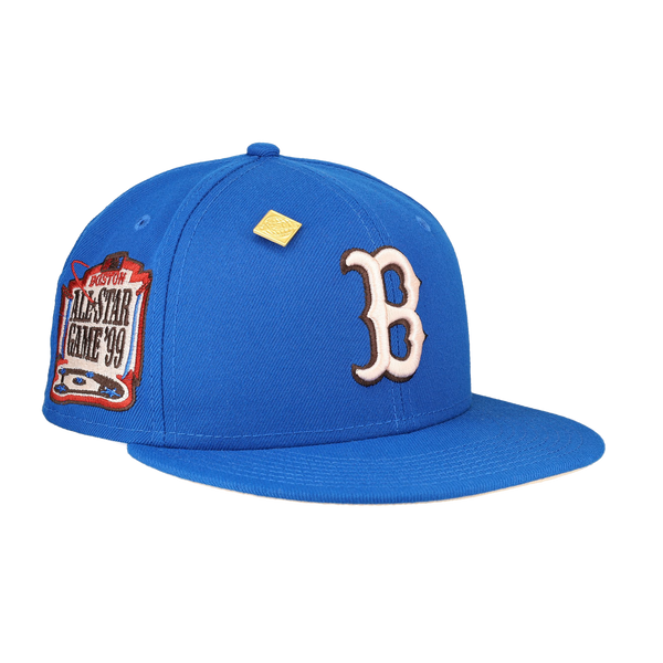 Boston Red Sox Blue Nitro 1999 All Star Game Fitted Hat – CapsuleHats