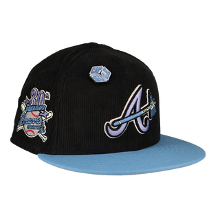 New Era Atlanta Braves 30th Anniversary Satin Elite Edition 59Fifty Fitted  Hat, EXCLUSIVE HATS, CAPS
