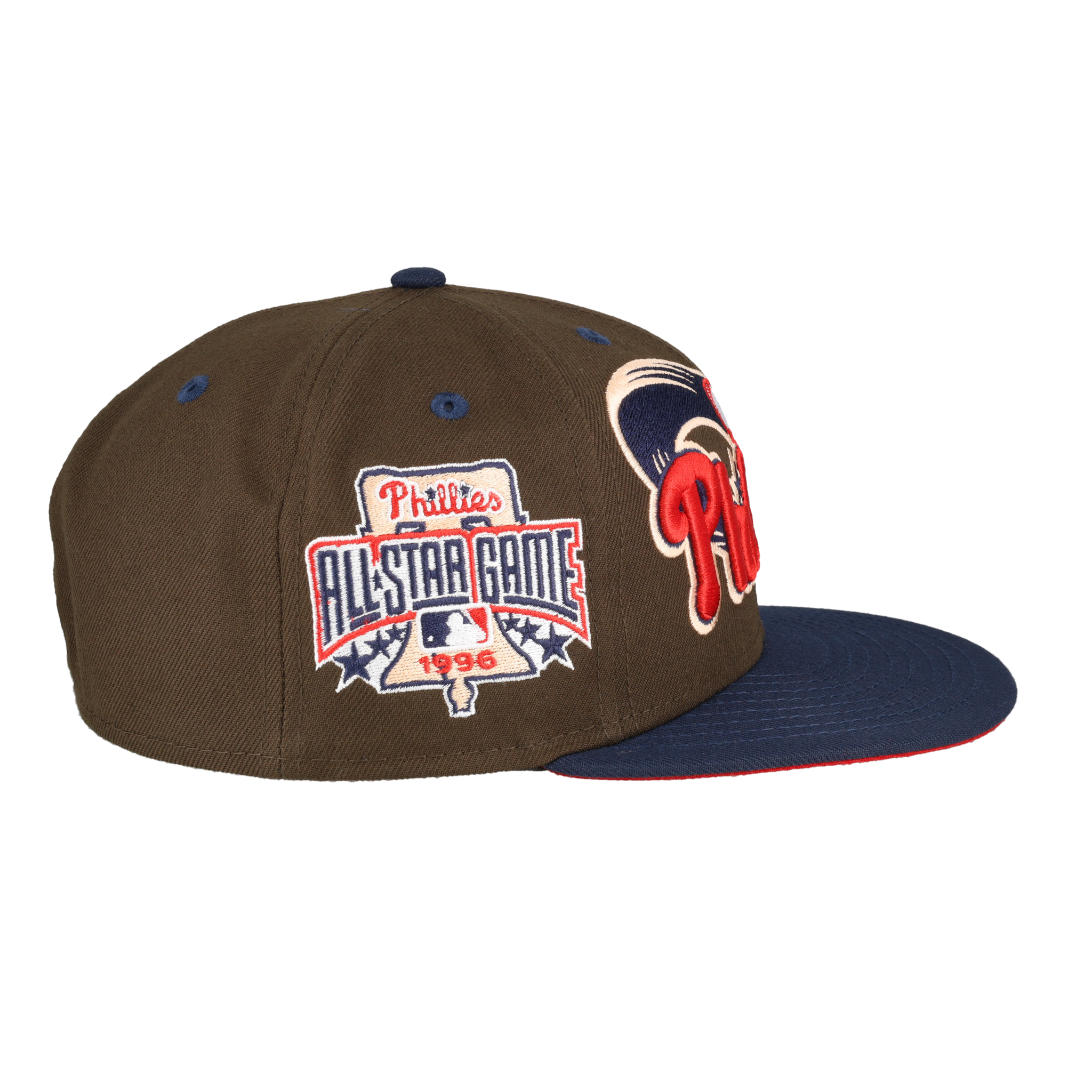 Philadelphia Phillies 1996 All Star Game Patch Fitted Hat 7