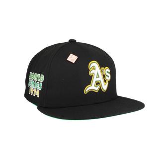 Oakland Athletics Citrus Pop Collection 1974 World Series Patch Fitted Hat