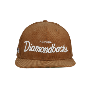 Arizona Diamondbacks Corduroy Script 950 Snapback Hat