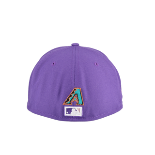 Arizona Diamondbacks Side Patch Bloom 2001 World Series Patch Fitted Hat