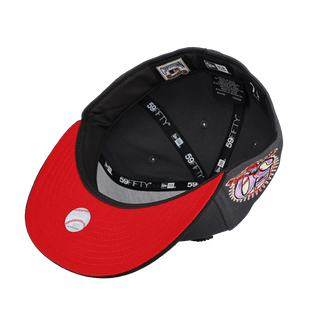 Baltimore Orioles Burning Rubber 50th Season Patch 59Fifty Fitted Hat