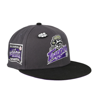 Edmonton Trappers Hazy Collection Hometown Patch Fitted Hat