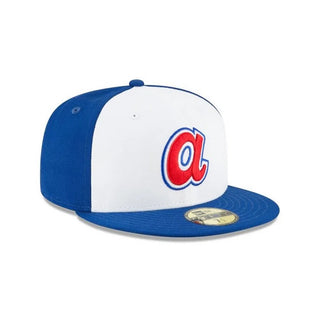 Atlanta Braves Cooperstown Royal/White Fitted Hat