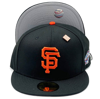 San Francisco Giants Basics 2002 World Series Patch Fitted Hat