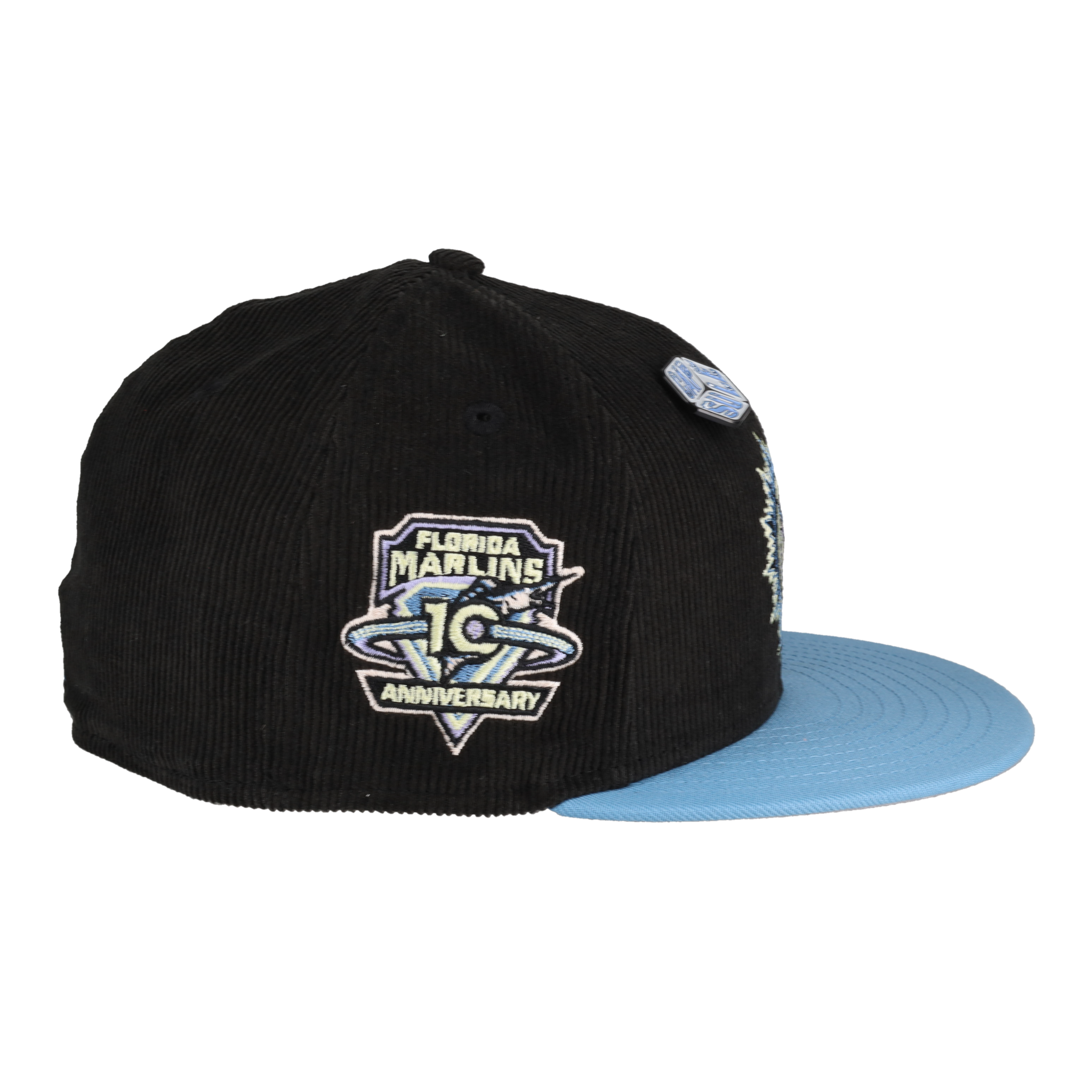 Florida Marlins Corduroy Ice Cube 10th Anniversary 59FIFTY Fitted Hat 8