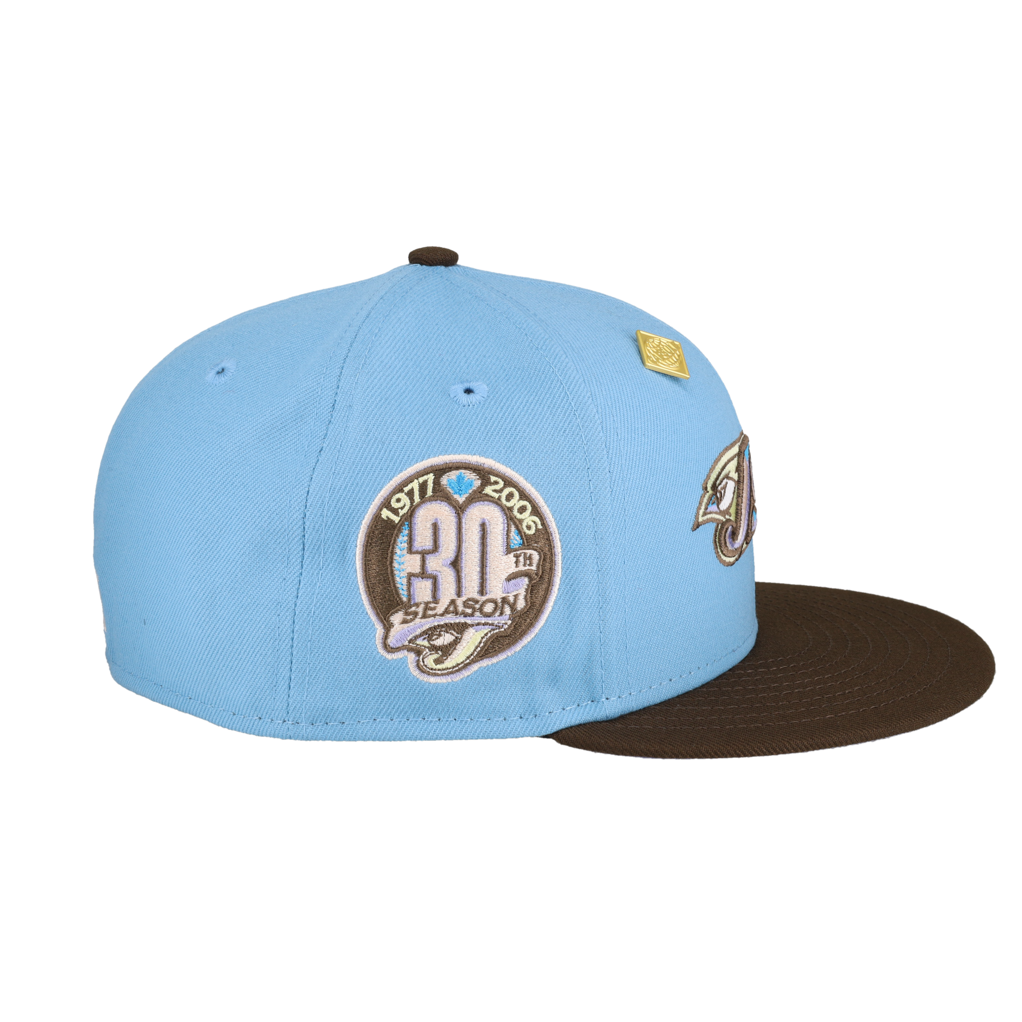 New Era Toronto Blue Jays 30th Season Cream Dome Prime Edition 59Fifty  Fitted Hat, EXCLUSIVE HATS, CAPS