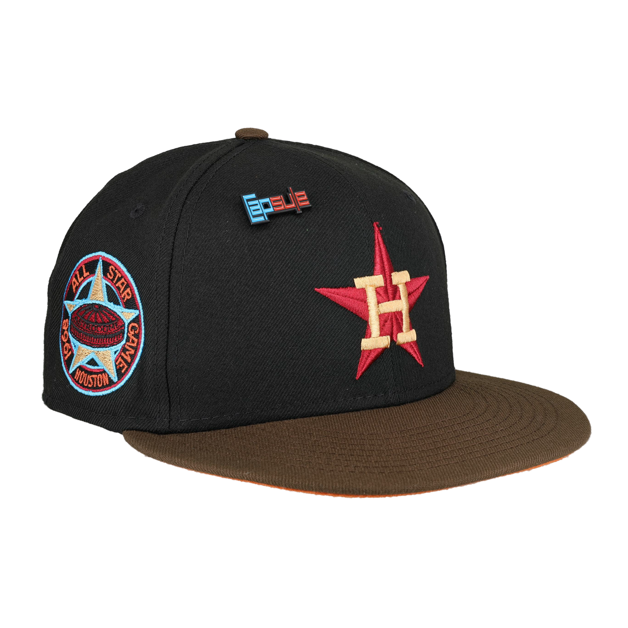 Houston Astros New Era 1968 MLB All-Star Game Patch Red Undervisor