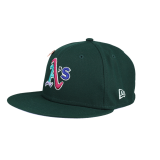 Oakland Athletics 1989 World Series Polar Lights New Era 59Fifty Fitted Hat