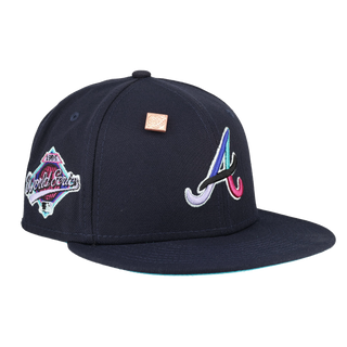 Atlanta Braves 1995 World Series Polar Lights New Era 59Fifty Fitted Hat