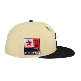 Houston Astros Vegas Gold Collection Inaugural Season Fitted Hat