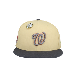 Washington Nationals Vegas Gold Collection Inaugural Season Fitted Hat