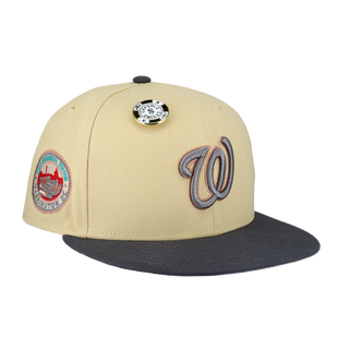 Washington Nationals Vegas Gold Collection Inaugural Season Fitted Hat