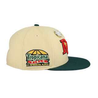 Tampa Bay Rays Vegas Gold Collection Tropicana Field Fitted Hat