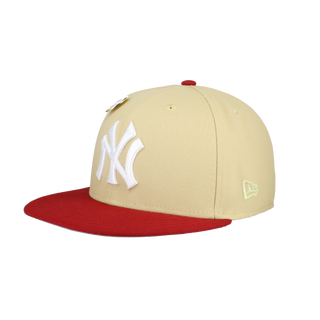 New York Yankees Vegas Gold 50th Year Fitted Hat