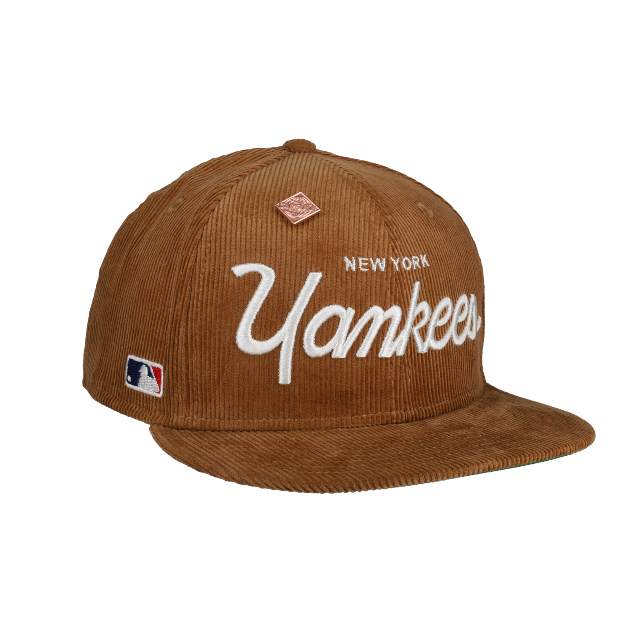 Corduroy top yankees hat