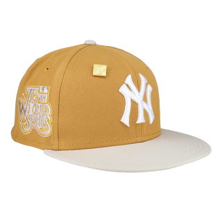 New York Yankees 75th World Series Patch Fitted Hat