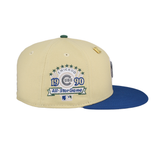 Chicago Cubs 1990 All Star Game Patch Fitted Hat